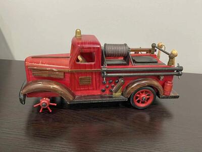 Wooden Fire Engine