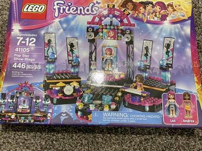 New Lego Friends Pop Star Show Stage