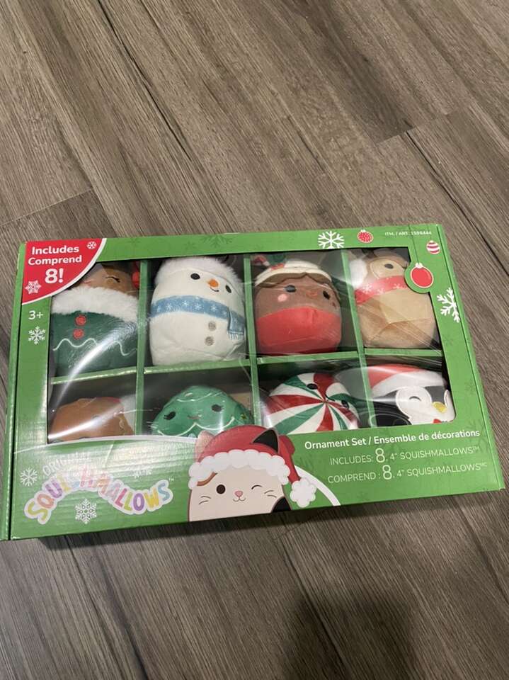 Squishmallows Ornament Set