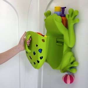 Like New! Boon Frog Pod Bath Toy Organizer