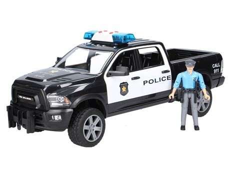 New! Bruder Ram Police Truck 02505 Toy Truck Model