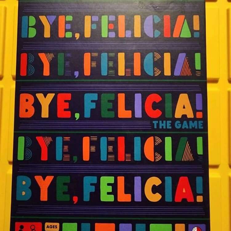 Brand New! Bye Felicia Board Game Card Game