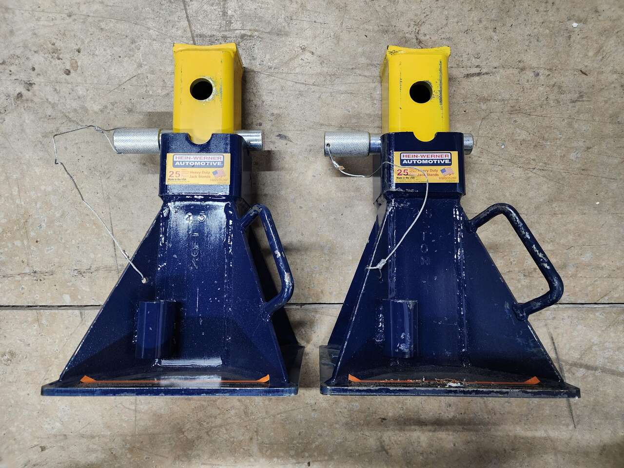 Harrington 93526 25 Ton Jack Stands Equipment Farm Industrial