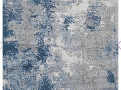 10' X 14' Genuine Oriental Rug Bokara Hand Knotted Blue Grey Mixed Colors $6500 New