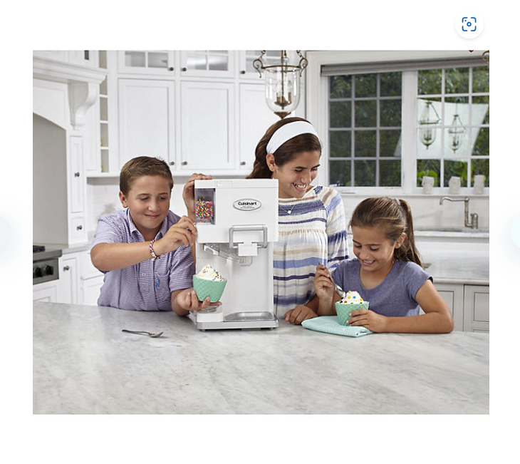 New! Cuisinart Soft Serve Ice Cream Maker with Mix-Ins, 1.5 Quart Capacity