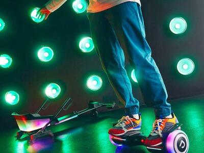 2 Available New! Crush Light-Up JetKart Hoverboard