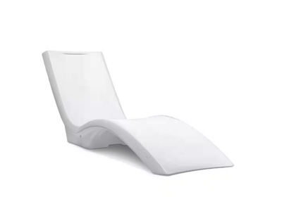 New! Step 2 Vero In-Pool and Patio Outdoor Lounger Chair Resin White
