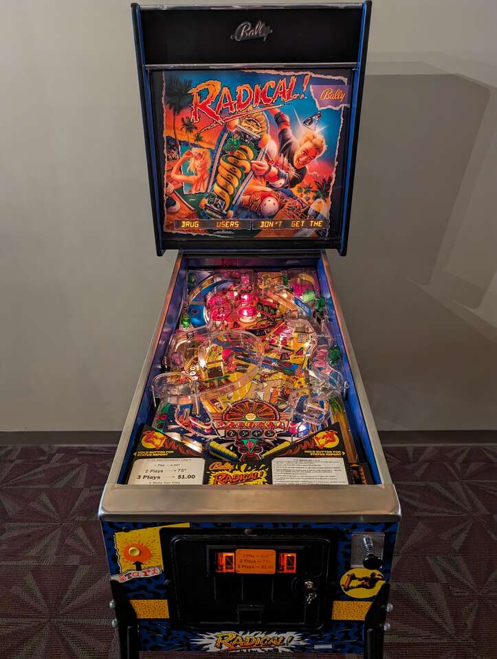 Radical! pinball machine | General | ksl.com