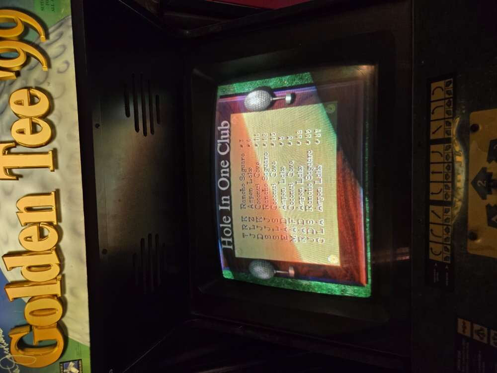 Golden Tee Arcade Game