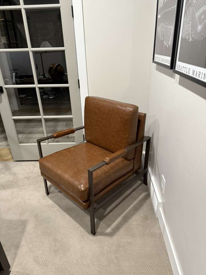 Leather Accent Chair