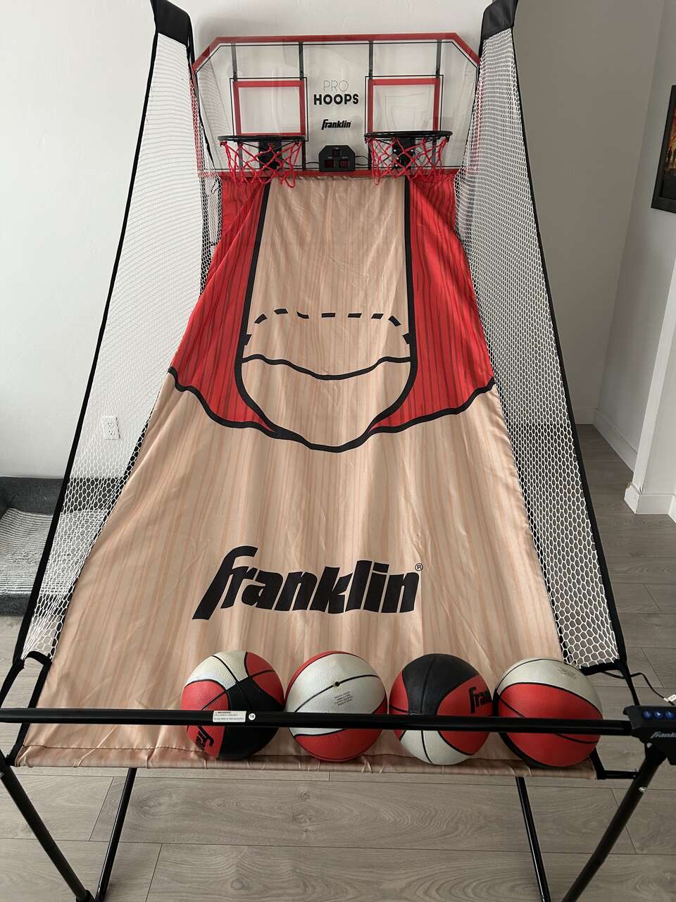 Franklin Sports Basketball Hoop Game for Two Players!