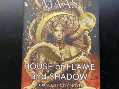 House of flame and shadow Sarah Maas Book
