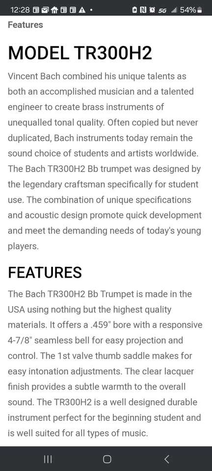 Bach Trumpet