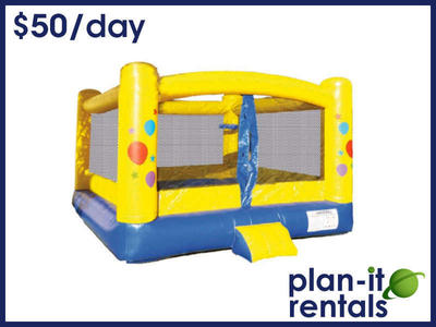Bounce House Rental! $50 for Full Day! Rent Bouncy Castle Jump House Moonwalk Today!
