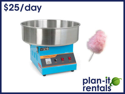 Cotton Candy Rental! Rent our Cotton Candy Machines for Just $25/day!!