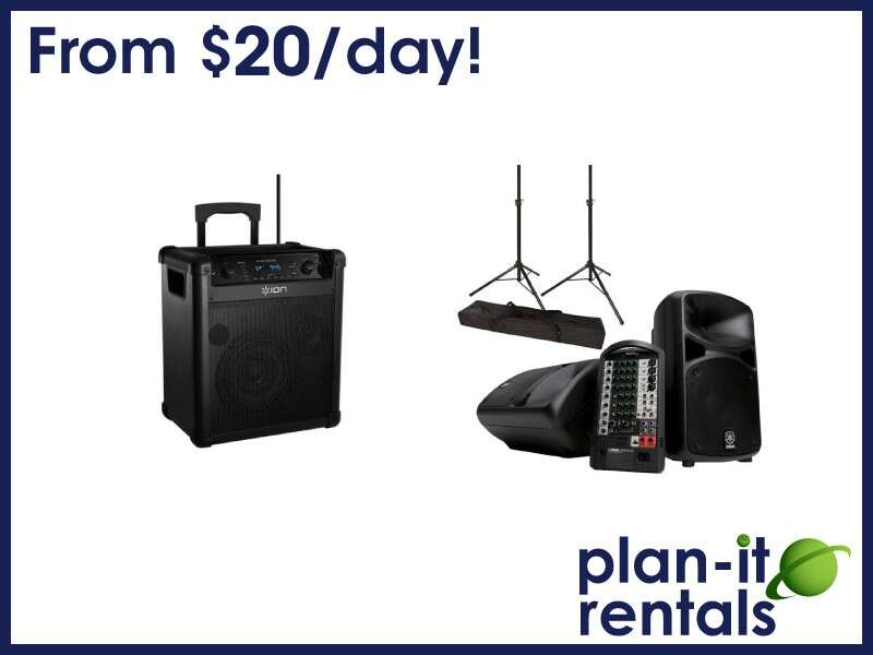 Rent Sound System Rental!  Microphone, PA System, Speaker Rental
