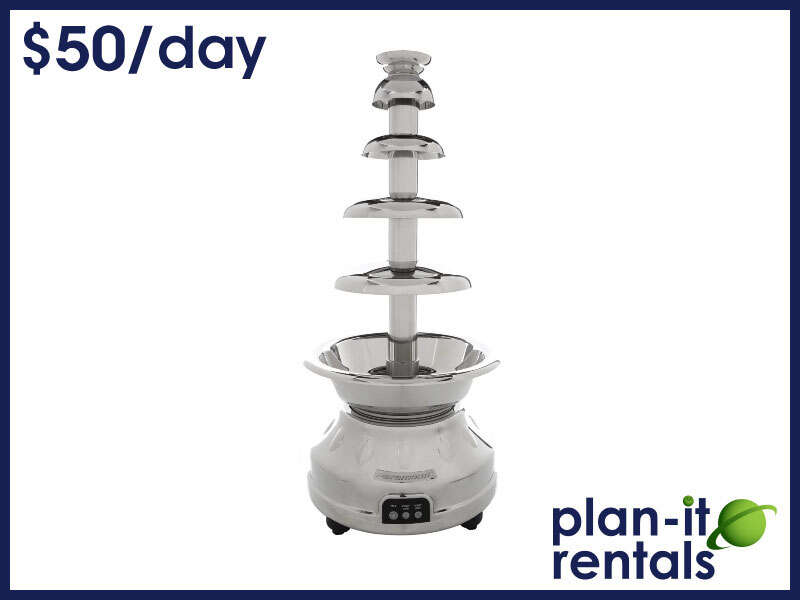 Rent Chocolate Fountain Rental! Rent Cheese, Fondue Wedding Rental
