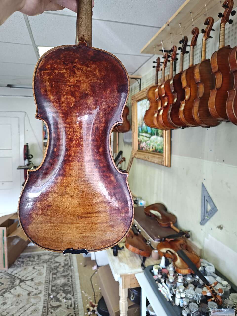 c.1750 Johann Thir Austrian violin