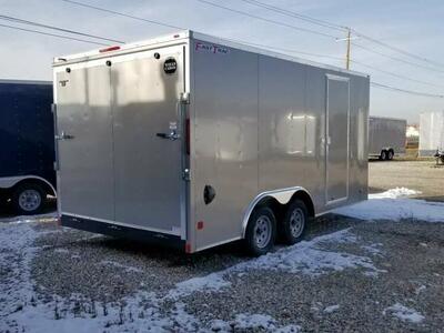 2026 WELLS CARGO 8.5X16 DELUXE TRAILER--16--