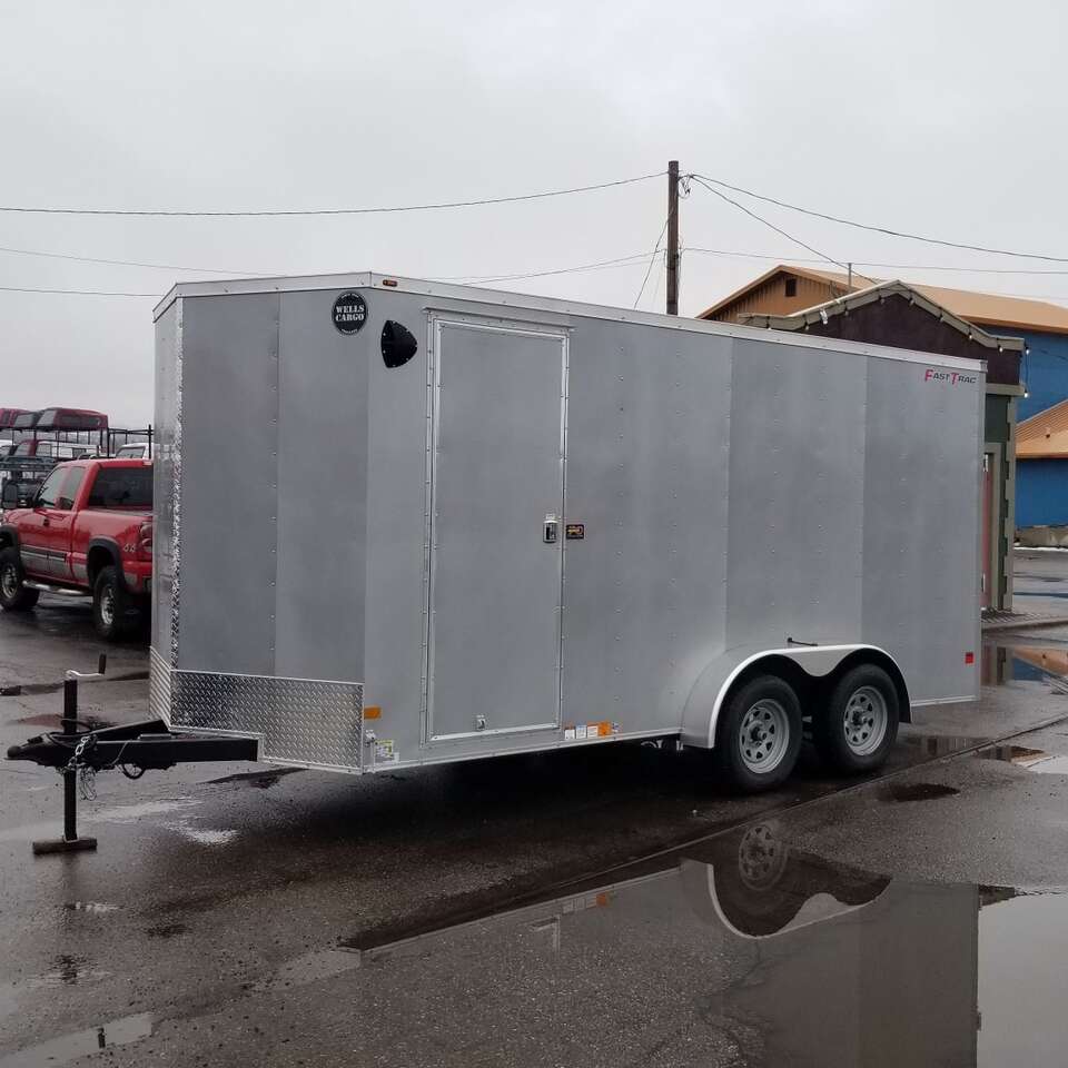 2026 WELLS CARGO 7X16 `DELUXE` MODEL TRAILER