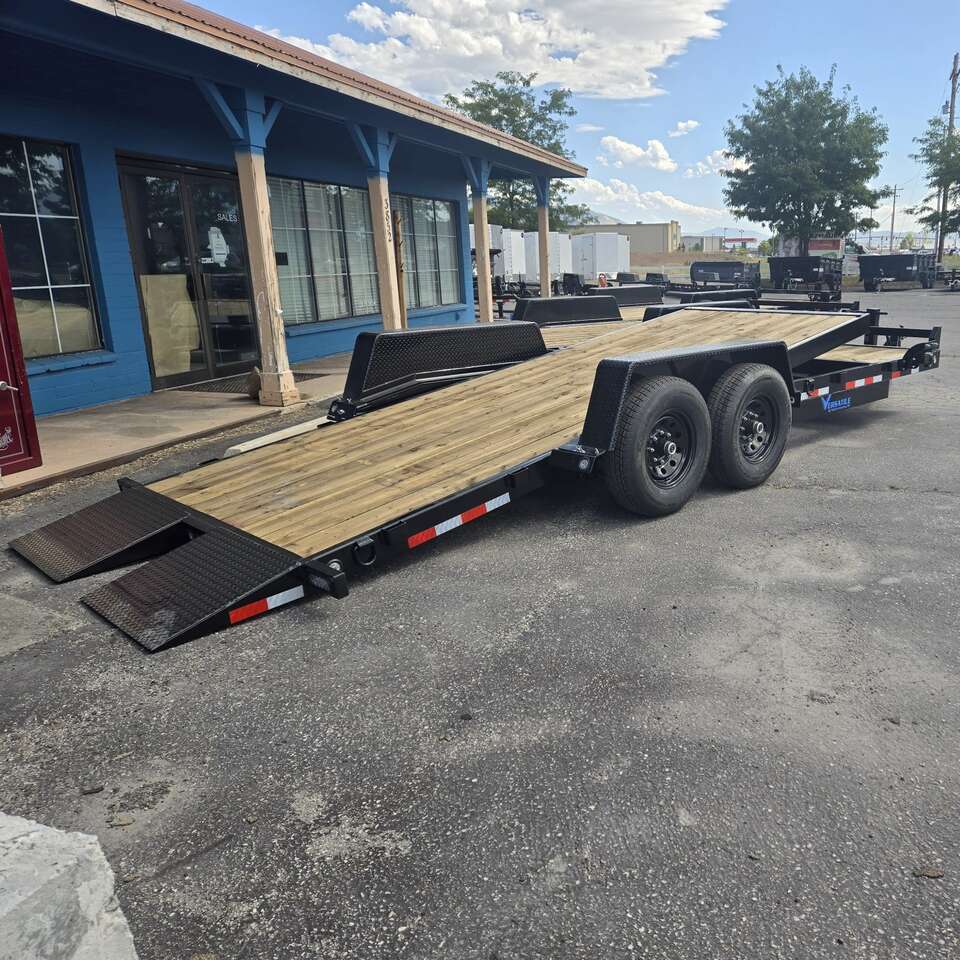 NEW 22 FT. SPLIT TILT DECK TRAILER 14K