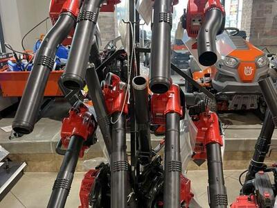 WE HAVE LEAF BLOWERS!