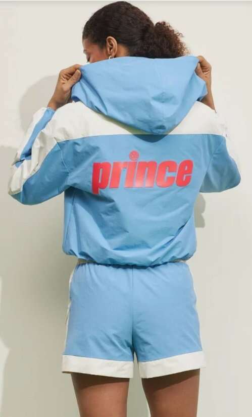 Prince Pickleball Cropped Windbreaker Womens