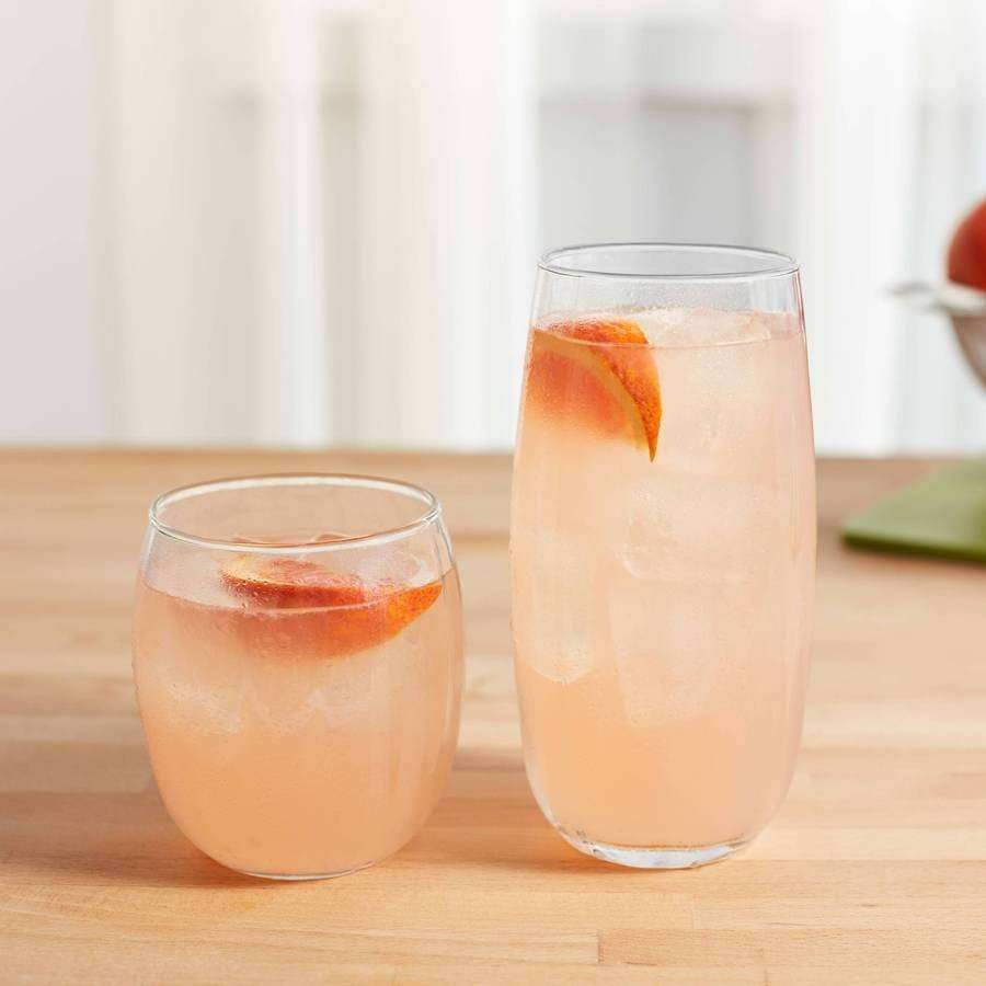 New Libbey set of 16 glasses 2 sizes