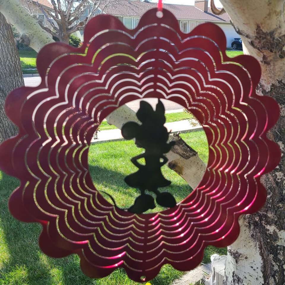New Disney Minnie 3D eye catcher/ wind spinner