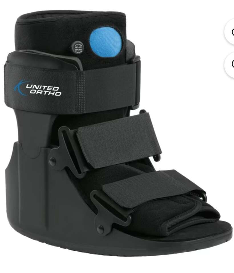 United Ortho left or right XS air walker boot