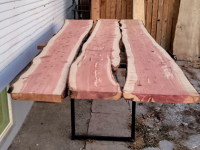 Live edge cedar slabs $250 each