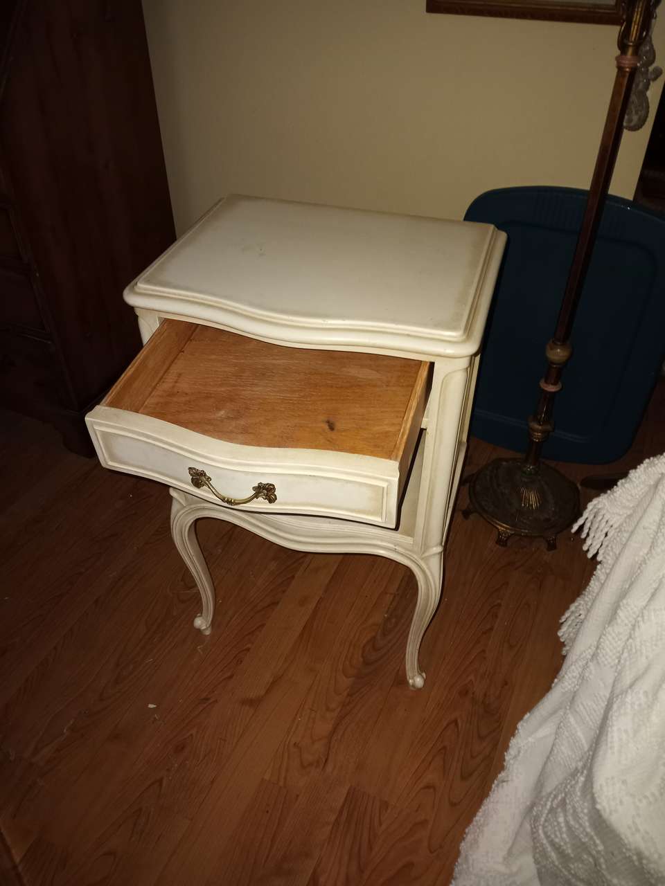 Gorgeous antique bed table