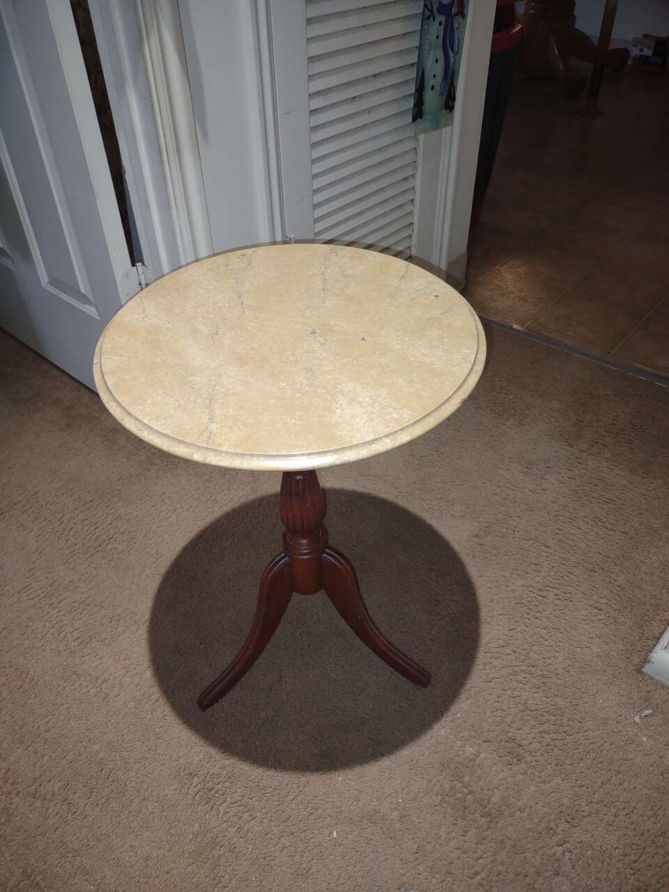 Small round table multi use
