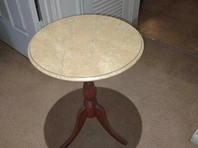 Small round table multi use