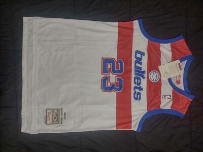Michael Jordan Washington Bullets jersey