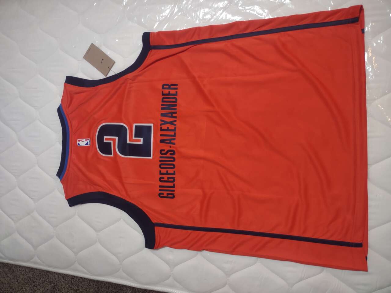 Shai Gilgeous-Alexander Oklahoma Thunder jersey