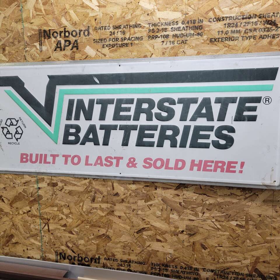 Interstate Battery Sign