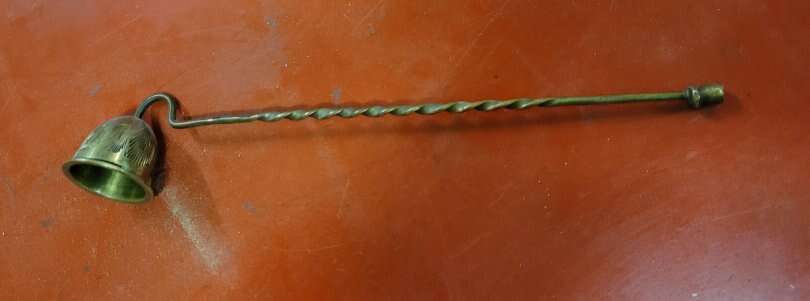 Vintage Brass Candle Snuffer