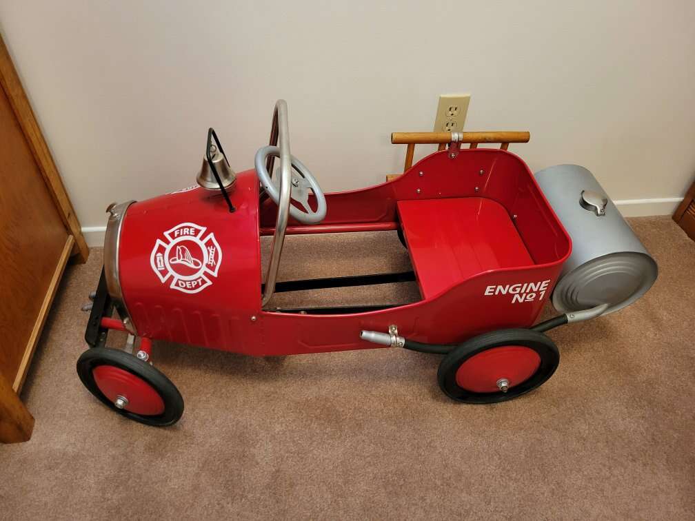 Vintage Pedal Fire Engine