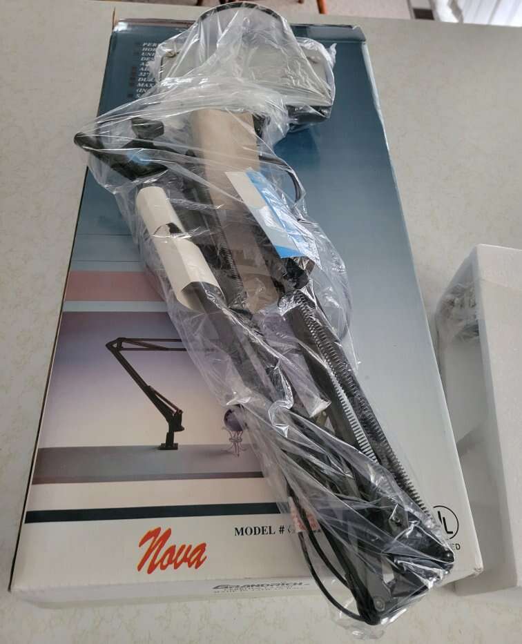 Nova Halogen Swingarm Lamp