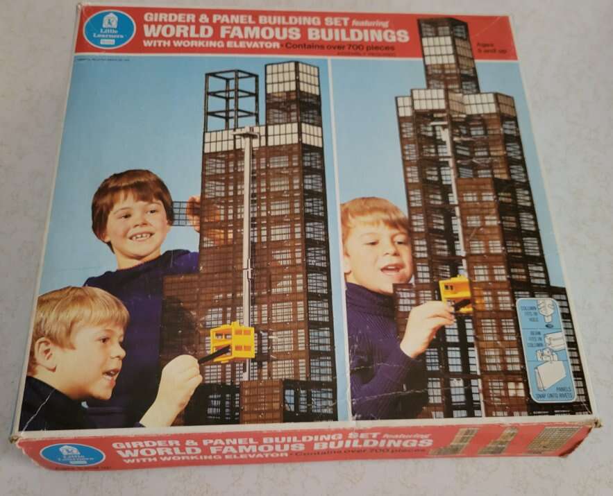 Vintage Kenner Girder & Panel Building Set