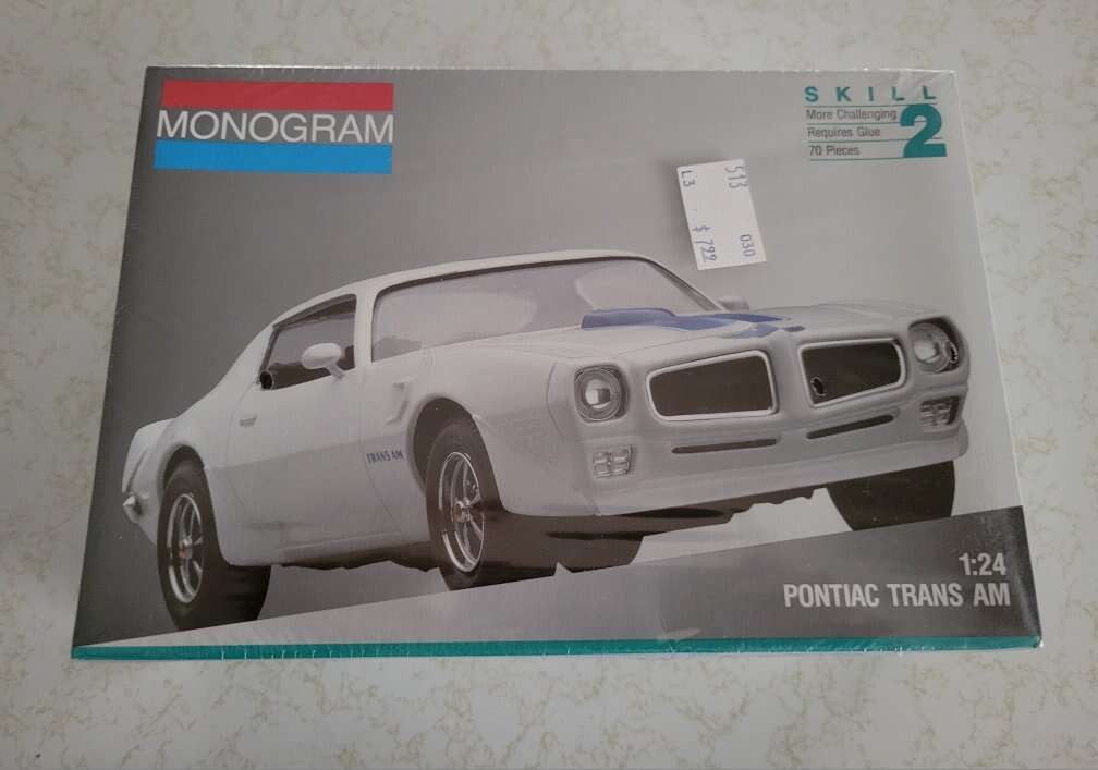 Vintage Monogram 1970 Pontiac Trans Am Model