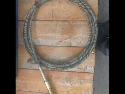 NEW 32' Steel Suspension Cable with Connectors