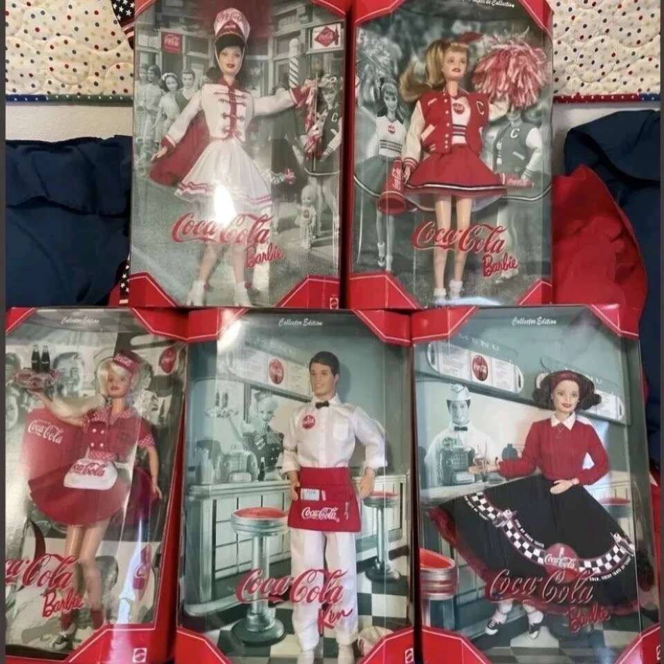 Barbie Coca-Cola Soda Collector Edition (set of 5)