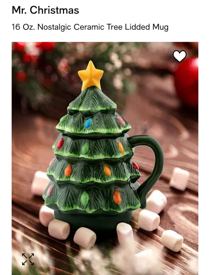 Mr. Christmas Christmas Tree Mug