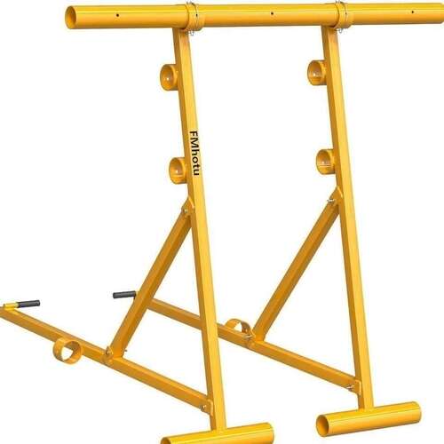 NEW Portable Reel Buck,Yellow Wire Spool Rack