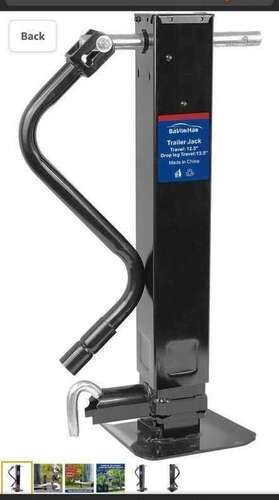 NEW IN BOX HEAVY DUTY WELD ON TRAILER JACK