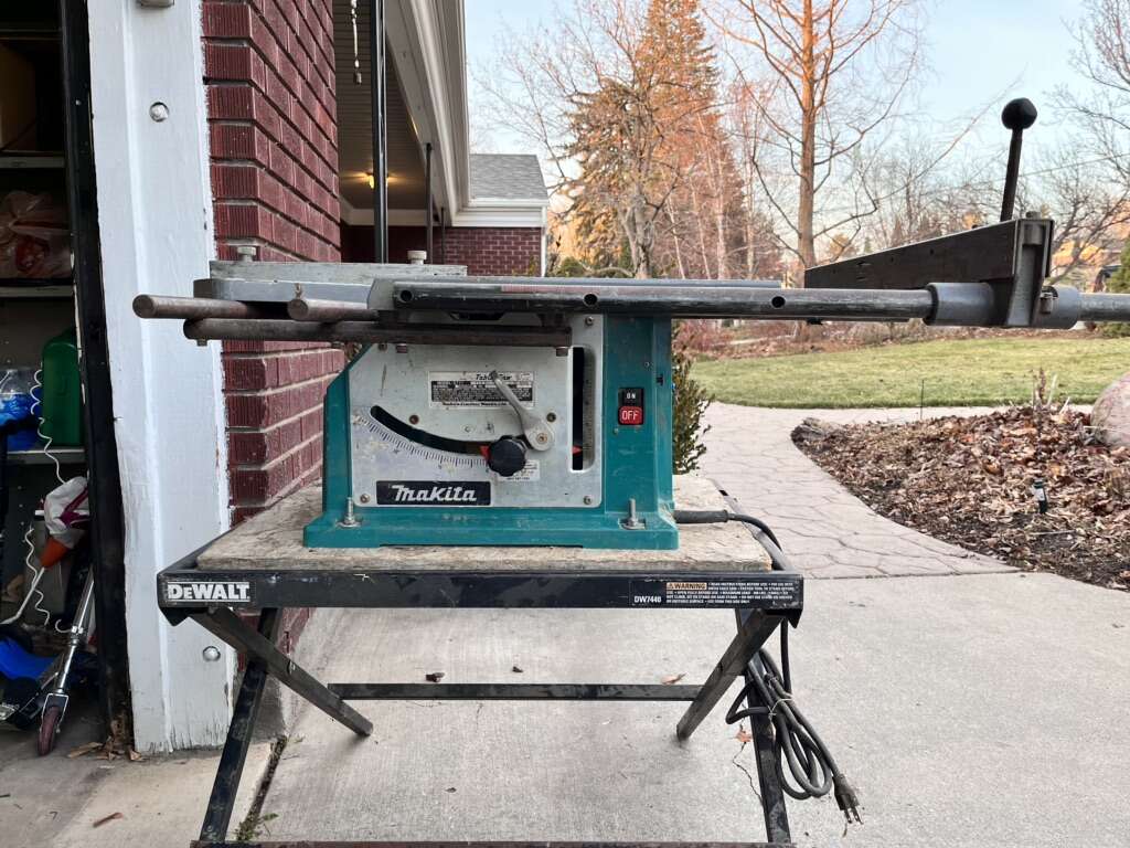 Makita Table Saw With Stand Industrial