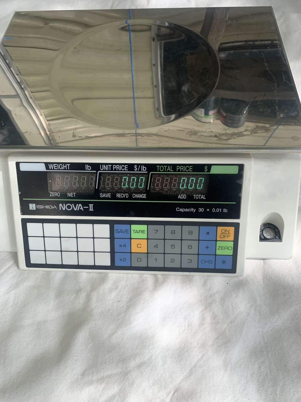 Ishida electronic digital scale