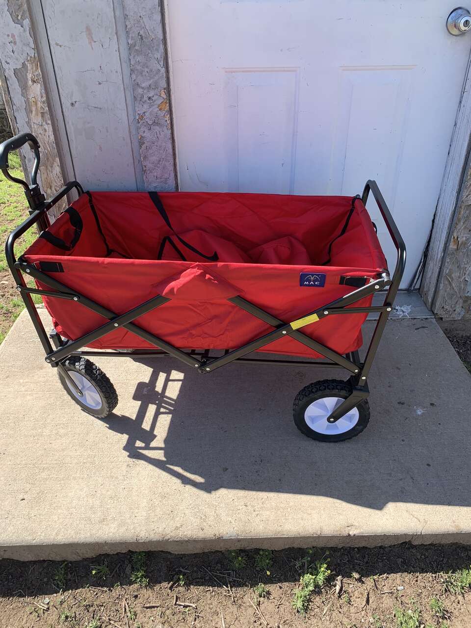 Mac fold up canvas wagon